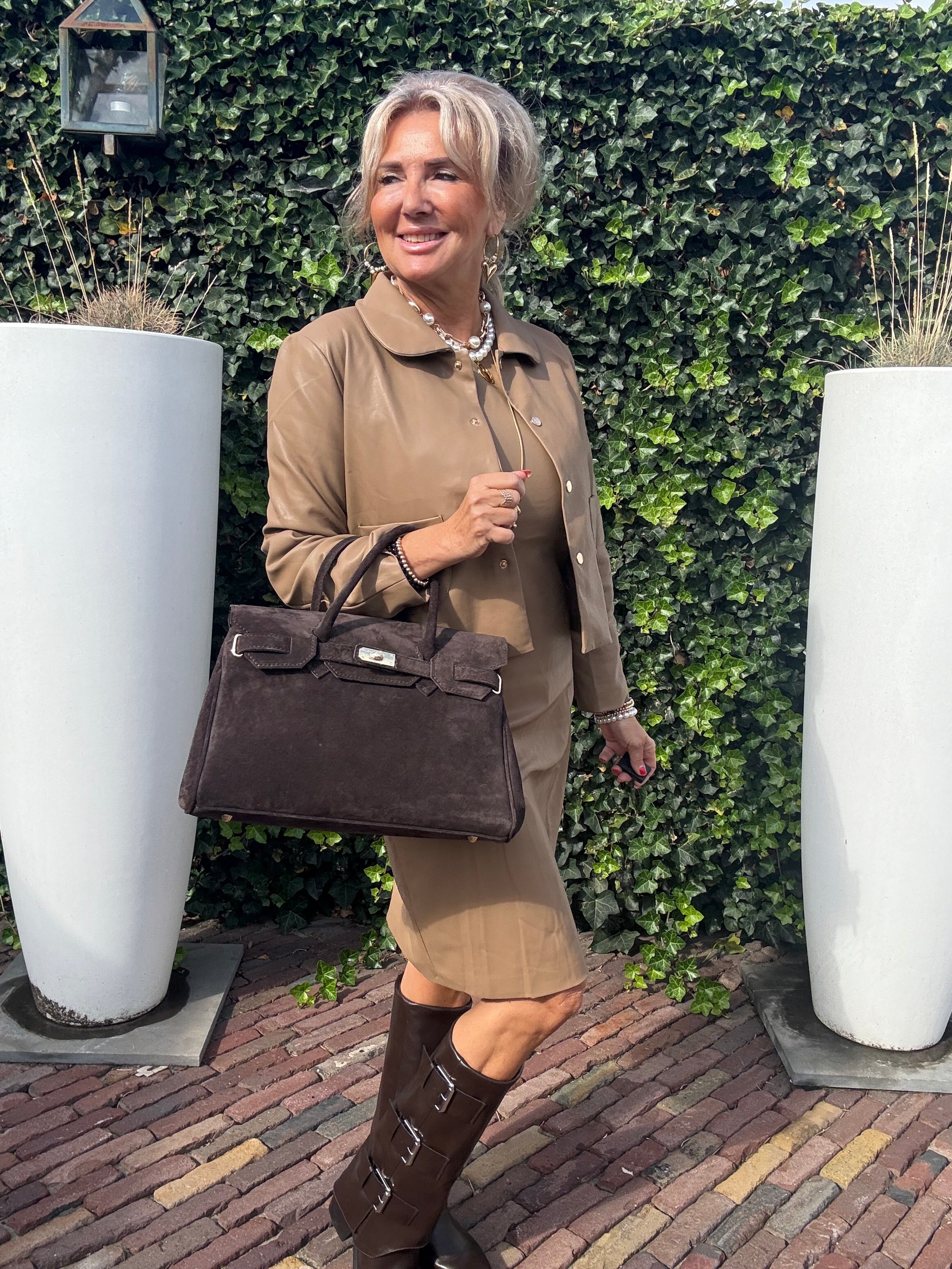 Jasje vegan Leatherlook Jill Camel